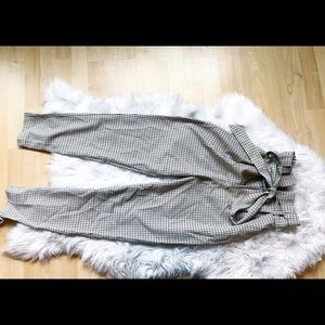 Brand new with tags! Nasty Gal paperbag pants